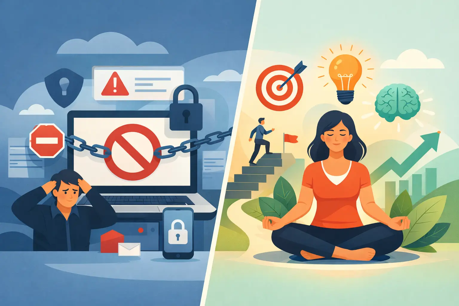 Website Blocking vs Awareness: Which Changes Habits?